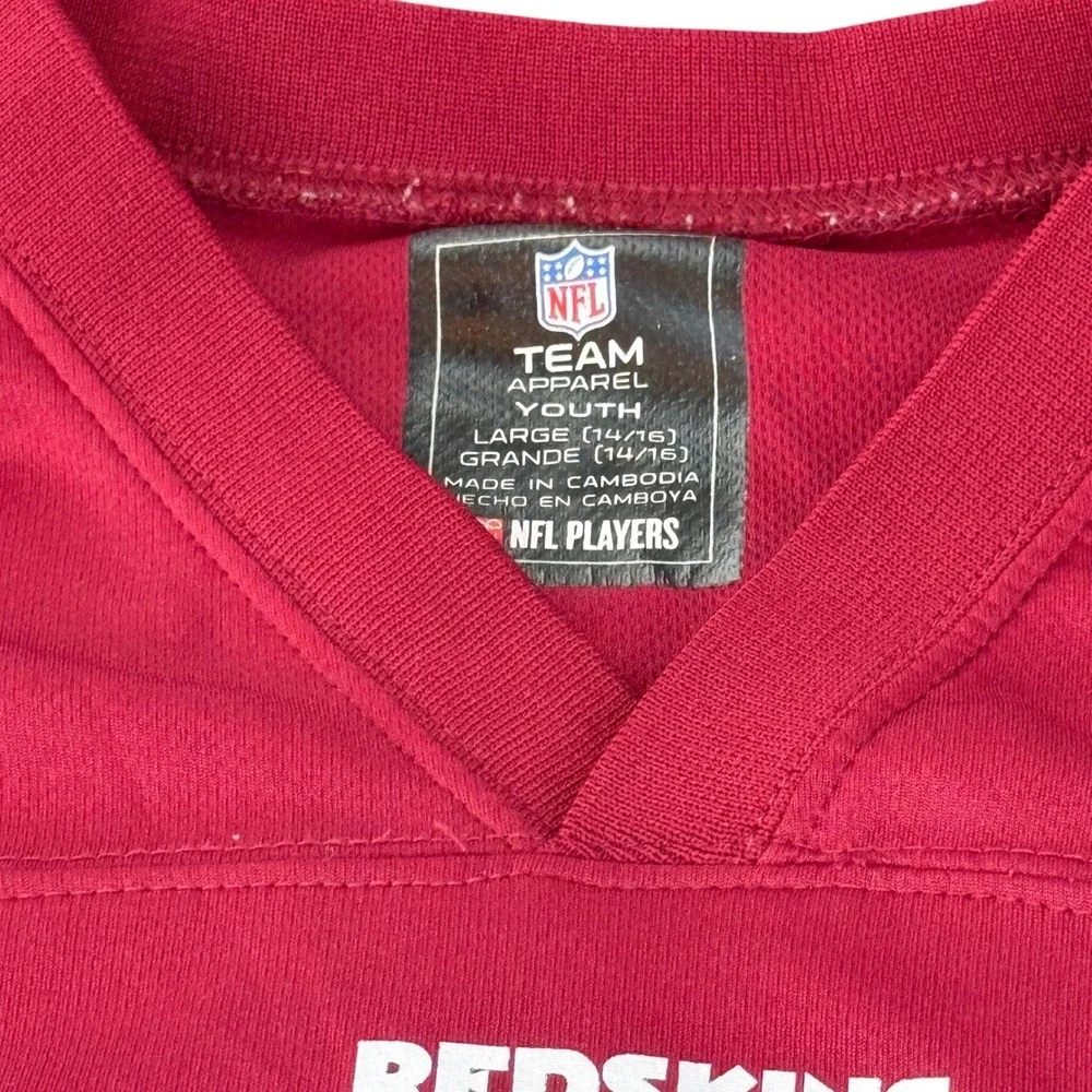 NFL Robert Griffin III RG3 Washington Redskins Jersey Youth Large 14-16 Burgundy